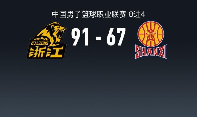 开云-CBA战报：广厦91-67大胜山西，巴里-布朗32+1+5